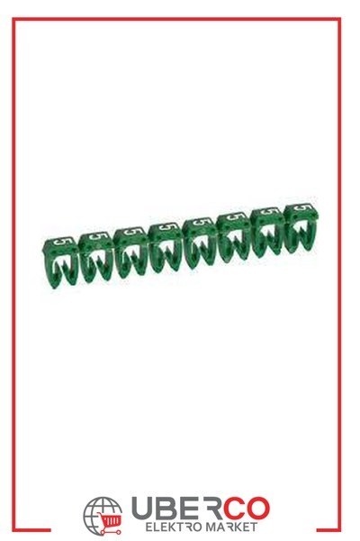 LEGRAND 038215Legrand CAB 3 İşaretleme Sistemi - Viking 3 klemens/kablo rakam işaretleme - Rakam 5 - Kesit 0,5-1,5 mm²Legrand CAB 3 İşaretleme Sistemi - Viking 3 klemens-kablo{ubercoelektromarket}