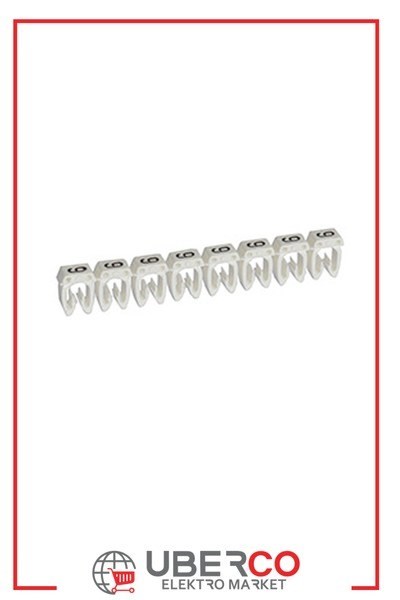 LEGRAND 038229Legrand CAB 3 İşaretleme Sistemi - Viking 3 klemens/kablo rakam işaretleme - Rakam 9 - Kesit 1,5-2,5 mm²Legrand CAB 3 İşaretleme Sistemi - Viking 3 klemens-kablo{ubercoelektromarket}