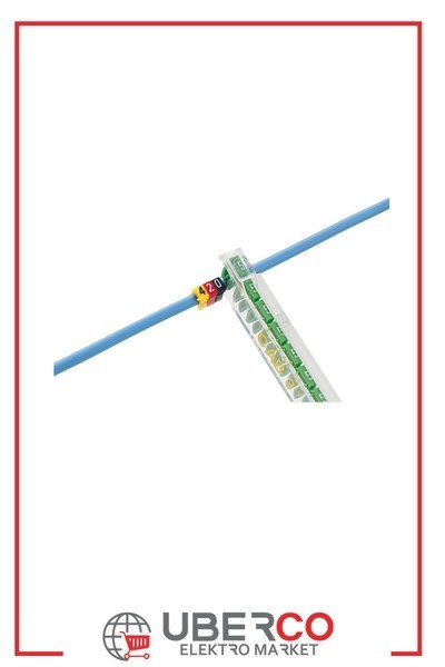 LEGRAND 038235Legrand CAB 3 İşaretleme Sistemi - Viking 3 klemens/kablo rakam işaretleme - Rakam 5 - Kesit 4-6 mm²Legrand CAB 3 İşaretleme Sistemi - Viking 3 klemens-kablo{ubercoelektromarket}