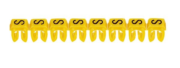LEGRAND 038318Legrand CAB 3 İşaretleme Sistemi - Viking 3 klemens/kablo harf işaretleme - Harf S - Kesit 0,5-1,5 mm²Legrand CAB 3 İşaretleme Sistemi - Viking 3 klemens-kablo{ubercoelektromarket}