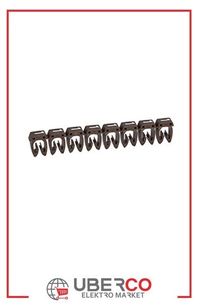 LEGRAND 038231Legrand CAB 3 İşaretleme Sistemi - Viking 3 klemens/kablo rakam işaretleme - Rakam 1 - Kesit 4-6 mm²Legrand CAB 3 İşaretleme Sistemi - Viking 3 klemens-kablo{ubercoelektromarket}