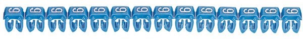 LEGRAND 038106Legrand CAB 3 İşaretleme Sistemi - Viking 3 klemens/kablo rakam işaretleme - Rakam 6 - Kesit 0,15-0,5 mm²Legrand CAB 3 İşaretleme Sistemi - Viking 3 klemens-kablo{ubercoelektromarket}