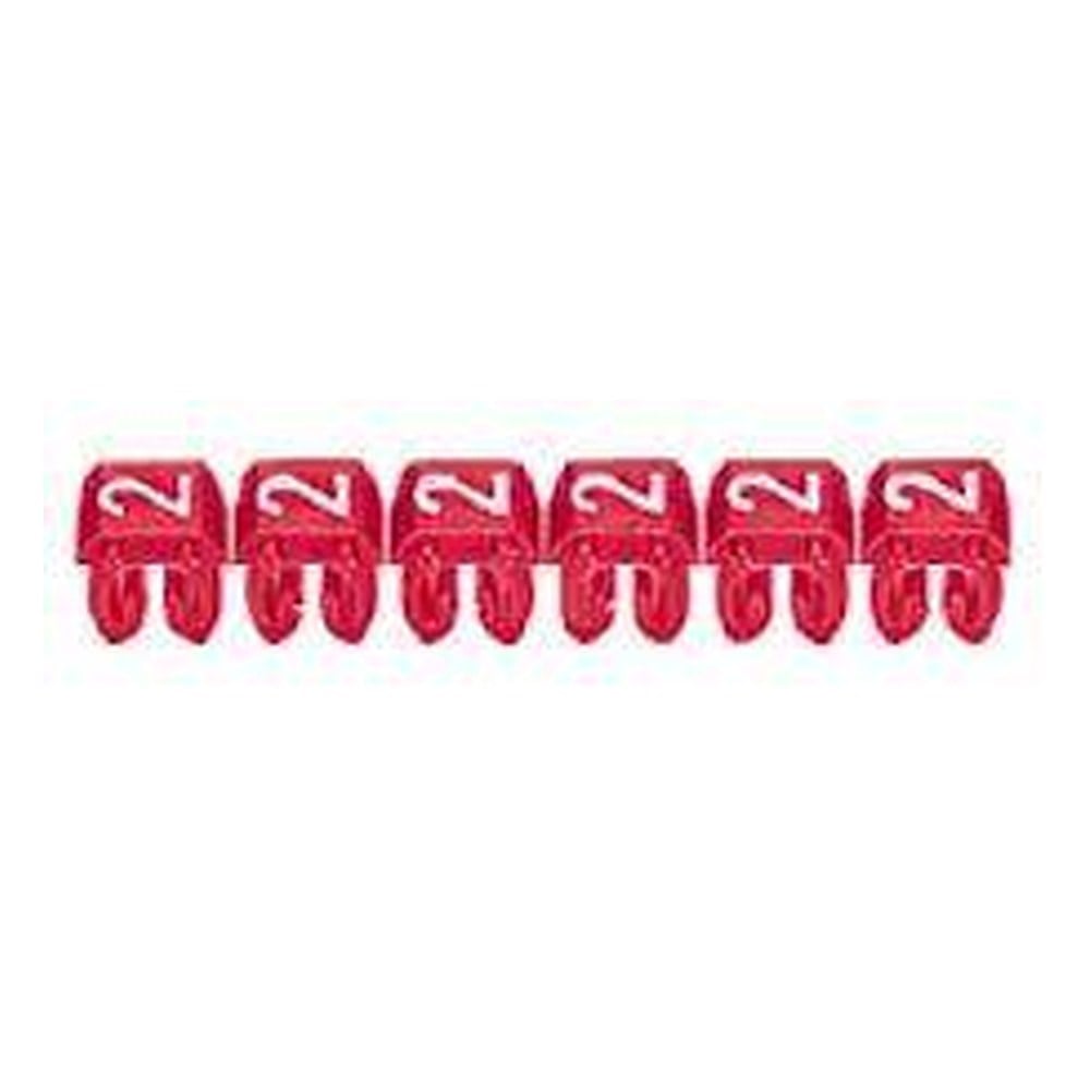 LEGRAND 038212Legrand CAB 3 İşaretleme Sistemi - Viking 3 klemens/kablo rakam işaretleme - Rakam 2 - Kesit 0,5-1,5 mm²Legrand CAB 3 İşaretleme Sistemi - Viking 3 klemens-kablo{ubercoelektromarket}