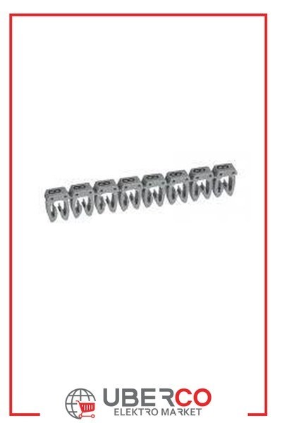 LEGRAND 038218Legrand CAB 3 İşaretleme Sistemi - Viking 3 klemens/kablo rakam işaretleme - Rakam 8 - Kesit 0,5-1,5 mm²Legrand CAB 3 İşaretleme Sistemi - Viking 3 klemens-kablo{ubercoelektromarket}