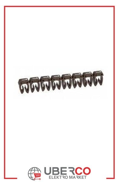 LEGRAND 038211Legrand CAB 3 İşaretleme Sistemi - Viking 3 klemens/kablo rakam işaretleme - Rakam 1 - Kesit 0,5-1,5 mm²Legrand CAB 3 İşaretleme Sistemi - Viking 3 klemens-kablo{ubercoelektromarket}