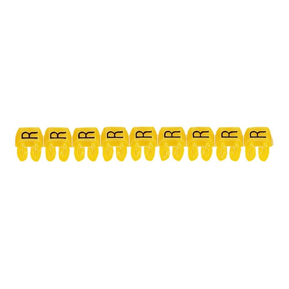 LEGRAND 038377Legrand CAB 3 İşaretleme Sistemi - Viking 3 klemens/kablo harf işaretleme - Harf R - Kesit 4-6 mm²Legrand CAB 3 İşaretleme Sistemi - Viking 3 klemens-kablo{ubercoelektromarket}
