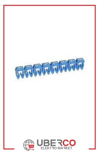 LEGRAND 038226Legrand CAB 3 İşaretleme Sistemi - Viking 3 klemens/kablo rakam işaretleme - Rakam 6 - Kesit 1,5-2,5 mm²Legrand CAB 3 İşaretleme Sistemi - Viking 3 klemens-kablo{ubercoelektromarket}