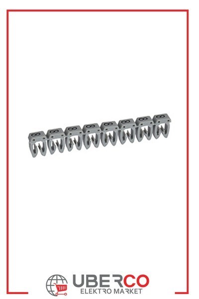LEGRAND 038238Legrand CAB 3 İşaretleme Sistemi - Viking 3 klemens/kablo rakam işaretleme - Rakam 8 - Kesit 4-6 mm²Legrand CAB 3 İşaretleme Sistemi - Viking 3 klemens-kablo{ubercoelektromarket}
