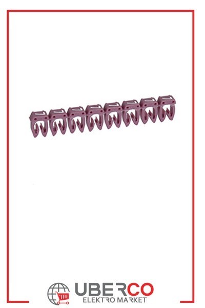 LEGRAND 038107Legrand CAB 3 İşaretleme Sistemi - Viking 3 klemens/kablo rakam işaretleme - Rakam 7 - Kesit 0,15-0,5 mm²Legrand CAB 3 İşaretleme Sistemi - Viking 3 klemens-kablo{ubercoelektromarket}