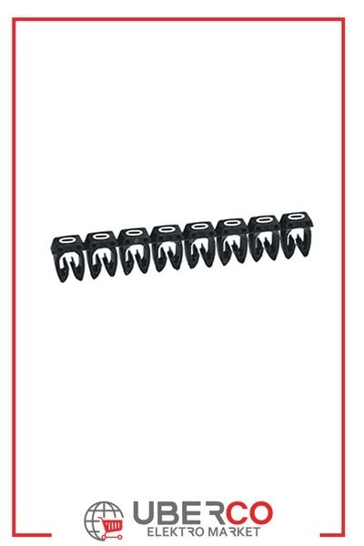 LEGRAND 038230Legrand CAB 3 İşaretleme Sistemi - Viking 3 klemens/kablo rakam işaretleme - Rakam 0 - Kesit 4-6 mm²Legrand CAB 3 İşaretleme Sistemi - Viking 3 klemens-kablo{ubercoelektromarket}