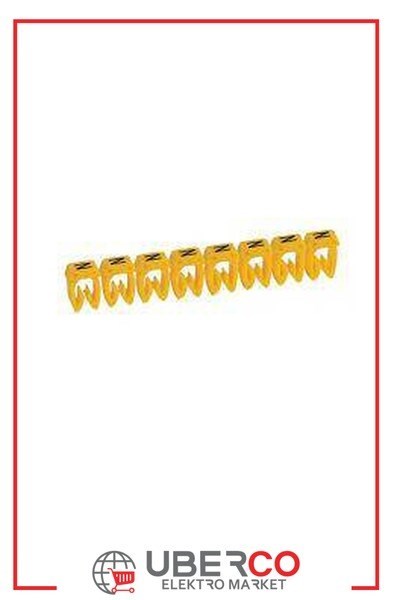 LEGRAND 038343Legrand CAB 3 İşaretleme Sistemi - Viking 3 klemens/kablo harf işaretleme - Harf N - Kesit 1,5-2,5 mm²Legrand CAB 3 İşaretleme Sistemi - Viking 3 klemens-kablo{ubercoelektromarket}