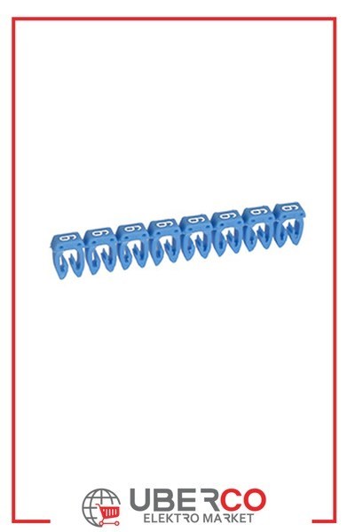 LEGRAND 038236Legrand CAB 3 İşaretleme Sistemi - Viking 3 klemens/kablo rakam işaretleme - Rakam 6 - Kesit 4-6 mm²Legrand CAB 3 İşaretleme Sistemi - Viking 3 klemens-kablo{ubercoelektromarket}