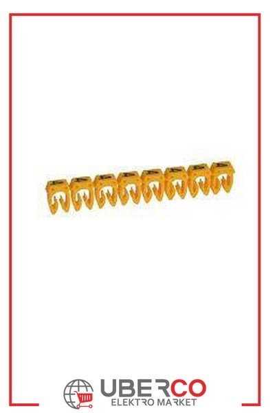 LEGRAND 038214Legrand CAB 3 İşaretleme Sistemi - Viking 3 klemens/kablo rakam işaretleme - Rakam 4 - Kesit 0,5-1,5 mm²Legrand CAB 3 İşaretleme Sistemi - Viking 3 klemens-kablo{ubercoelektromarket}