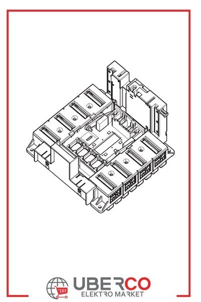 LEGRAND 422586Legrand DPX³ 1600 çekmeceli tip 3P kompakt için ön terminalLegrand Çekmeceli Tip - Ön terminaller - 3K{ubercoelektromarket}