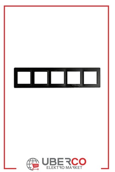 LEGRAND 767365Legrand Salbei serisi Antrasit renk 5'li çerçeveLegrand Çerçeveler - Beşli Antrasit{ubercoelektromarket}