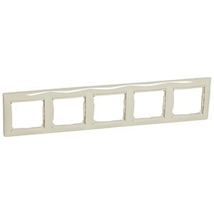 LEGRAND 774355Legrand Çerçeveler - Beşli - BejLegrand Çerçeveler - Beşli - Bej{ubercoelektromarket}