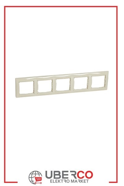 LEGRAND 774355Legrand Çerçeveler - Beşli - BejLegrand Çerçeveler - Beşli - Bej{ubercoelektromarket}