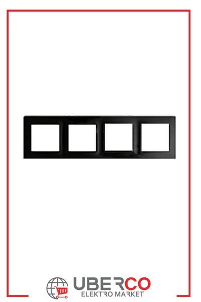 LEGRAND 767364Legrand Salbei serisi Antrasit renk 4'lü çerçeveLegrand Çerçeveler - Dörtlü Antrasit{ubercoelektromarket}