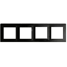 LEGRAND 767364Legrand Salbei serisi Antrasit renk 4'lü çerçeveLegrand Çerçeveler - Dörtlü Antrasit{ubercoelektromarket}