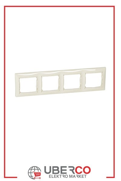 LEGRAND 774354Legrand Çerçeveler - Dörtlü - BejLegrand Çerçeveler - Dörtlü - Bej{ubercoelektromarket}