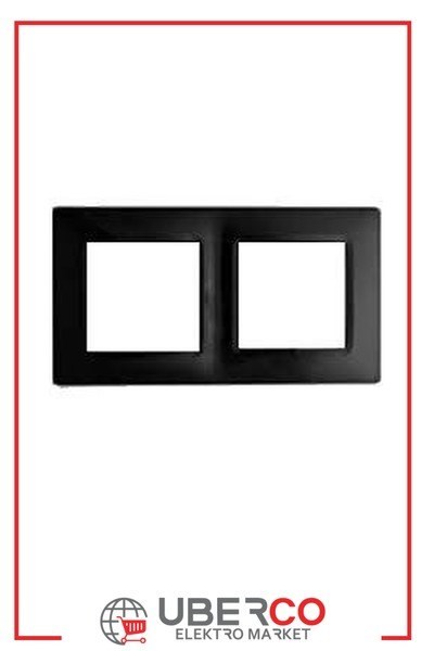 LEGRAND 767362Legrand Salbei serisi Antrasit renk 2'li çerçeveLegrand Çerçeveler - İkili Antrasit{ubercoelektromarket}
