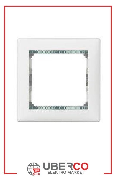 LEGRAND 774461Legrand Çerçeveler - Tekli - Beyaz / Kristal bantlıLegrand Çerçeveler - Tekli - Beyaz - Kristal bantlı{ubercoelektromarket}