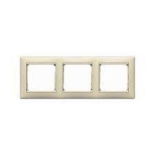 LEGRAND 774353Legrand Çerçeveler - Üçlü - BejLegrand Çerçeveler - Üçlü - Bej{ubercoelektromarket}