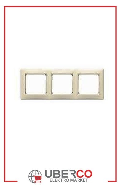 LEGRAND 774353Legrand Çerçeveler - Üçlü - BejLegrand Çerçeveler - Üçlü - Bej{ubercoelektromarket}