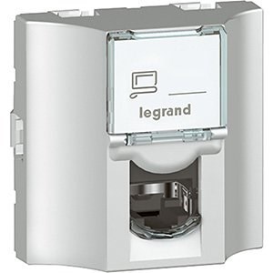 LEGRAND 078627Legrand Çift Taraflı RJ45 Girişli CAT6A FTP, 9 Kontak, Alü.Legrand Çift Taraflı RJ45 Girişli CAT6A FTP, 9 Kontak, Alü.{ubercoelektromarket}