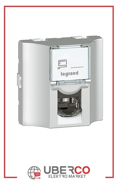 LEGRAND 078627Legrand Çift Taraflı RJ45 Girişli CAT6A FTP, 9 Kontak, Alü.Legrand Çift Taraflı RJ45 Girişli CAT6A FTP, 9 Kontak, Alü.{ubercoelektromarket}