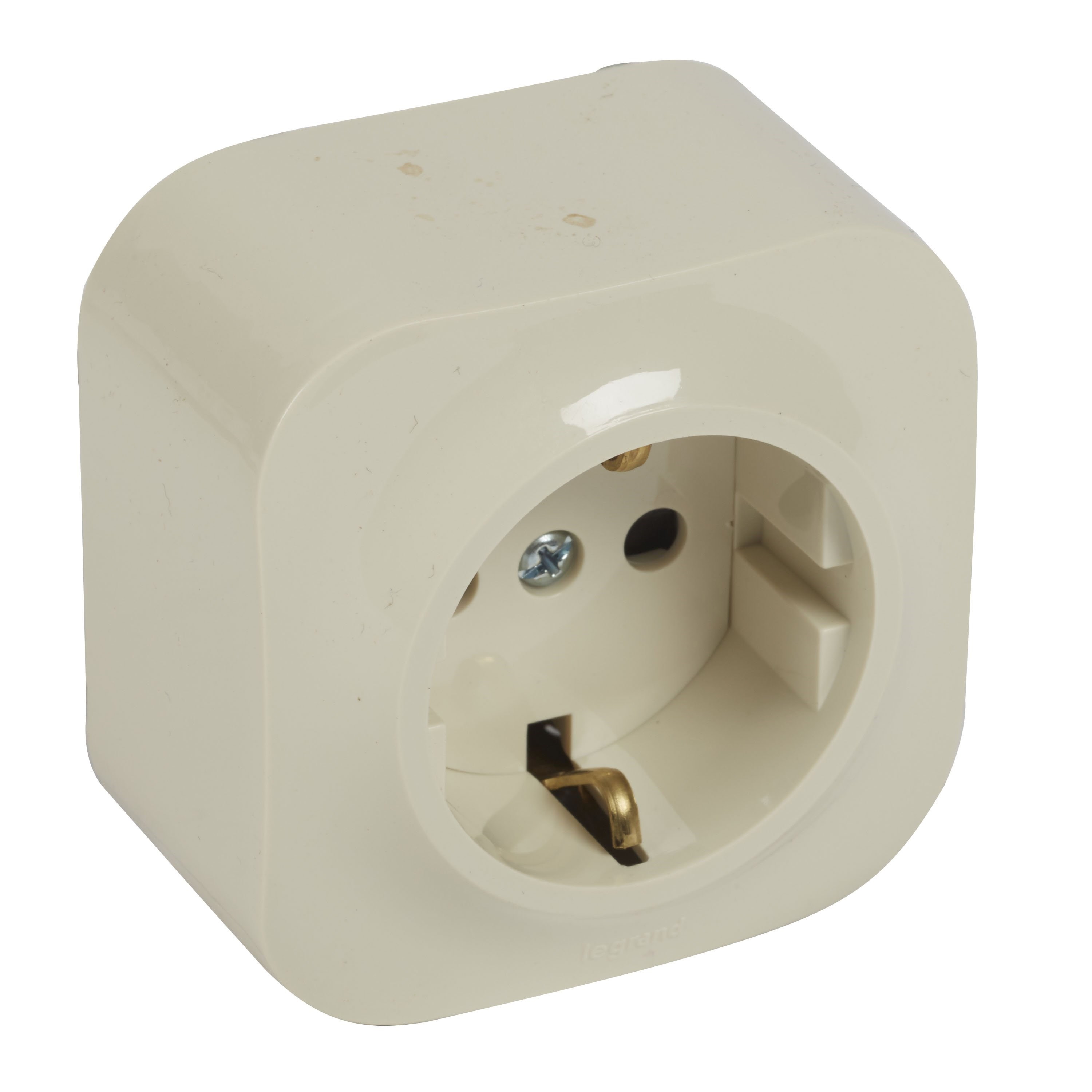 LEGRAND 782450Legrand Forix IP21 serisi sıva üstü çocuk korumalı bej tekli prizLegrand Çocuk korumalı topraklı priz - Bej{ubercoelektromarket}
