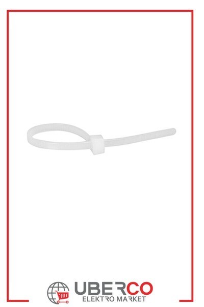 LEGRAND 032030Legrand colring kelepçeleri Genişlik 2.4mmx açık durumda uzunluk 95mm renksizLegrand Colring™ Kablo Bağı - Polyamid 6-6 Renksiz - 2,4x95{ubercoelektromarket}
