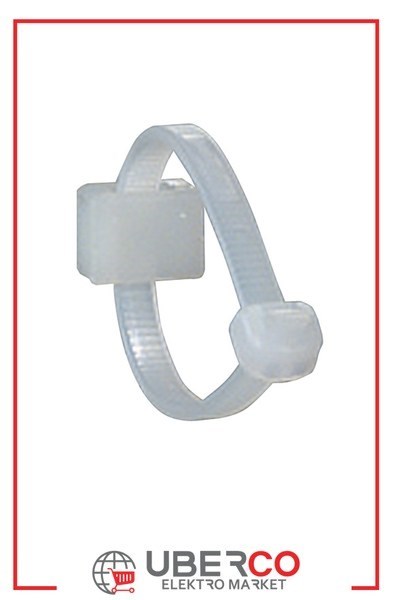 LEGRAND 032037Legrand colring kelepçeleri Genişlik 3.5mmx açık durumda uzunluk 140mm renksizLegrand Colring™ Kablo Bağı - Polyamid 6-6 Renksiz{ubercoelektromarket}