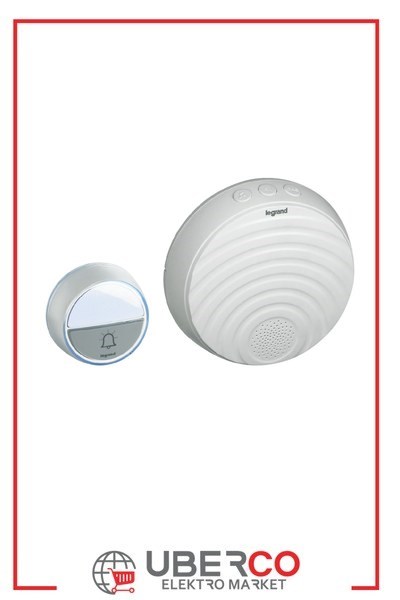 LEGRAND 094254Legrand Comfort serisi 230 V RF zil kiti (tak-çalıştır), IP44 zil butonu - BeyazLegrand Comfort serisi 230 V RF zil kiti (tak-çalıştır){ubercoelektromarket}