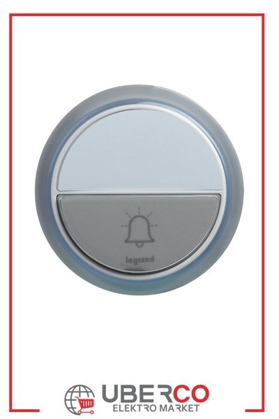 LEGRAND 094278Legrand Comfort serisi zil butonu, IP44 - BeyazLegrand Comfort serisi zil butonu, IP44 - Beyaz{ubercoelektromarket}