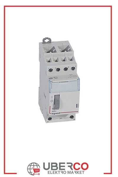 LEGRAND 412414Legrand Darbe akım anahtarı (Telerüptör) 4P 16A 24V kontrol gerilimi 4NA kontaklıLegrand Darbe Akım Anahtarı (Telerüptör) - 4K 16A 24V - 4NA{ubercoelektromarket}