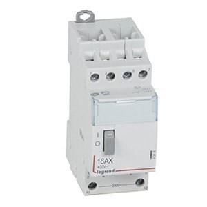 LEGRAND 412416Legrand Darbe akım anahtarı (Telerüptör) 4P 16A 230V kontrol gerilimi 4NA kontaklıLegrand Darbe Akım Anahtarı (Telerüptör) - 4K 16A 230V - 4NA{ubercoelektromarket}