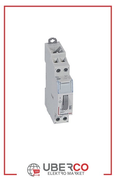 LEGRAND 412410Legrand Darbe akım anahtarı (Telerüptör) 2P 16A 24V kontrol gerilimi 2NA kontaklıLegrand Darbe Akım Anahtarı (Telerüptör) - 2K 16A 24V - 2NA{ubercoelektromarket}