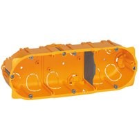 LEGRAND 080053Legrand Batibox alçıpan Buat Üçlü - 6/8 modül - Derinlik:50mmLegrand Derinlik - 6 modül{ubercoelektromarket}
