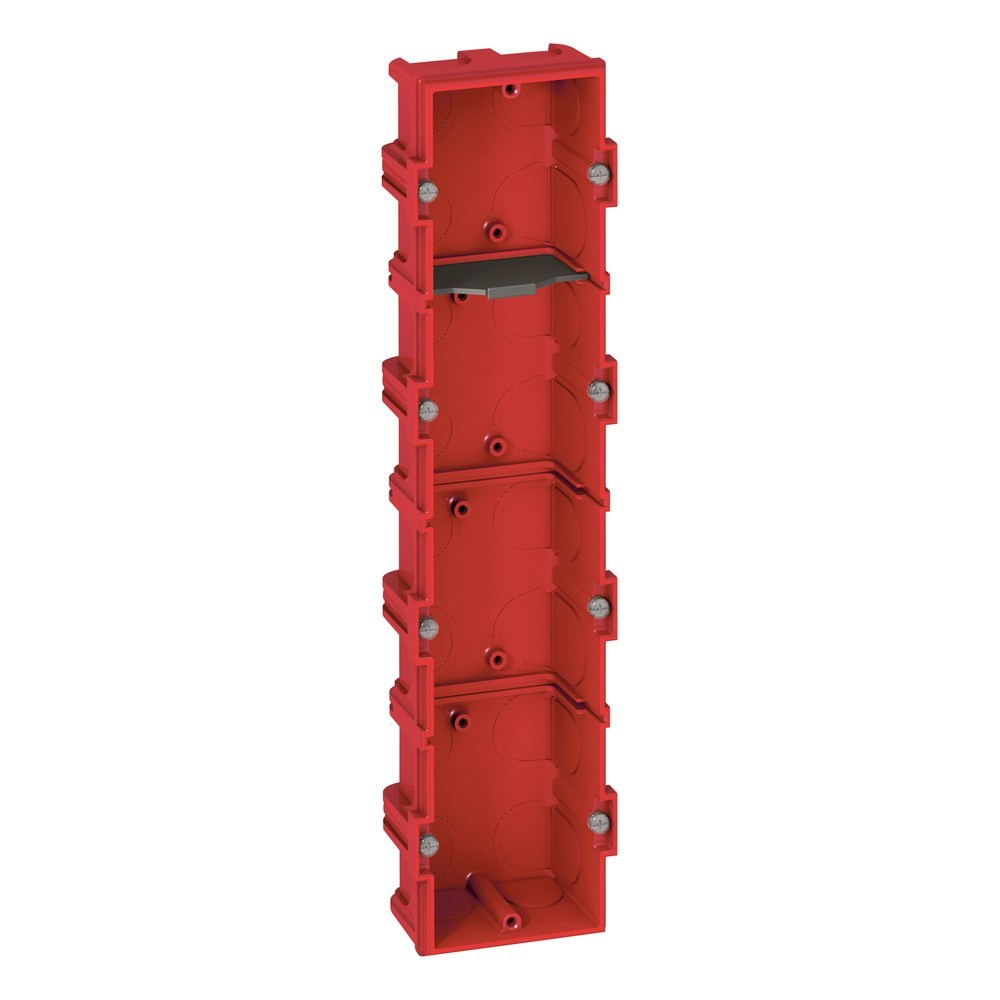 LEGRAND 080144Legrand Batibox örme duvar için Buat Dörtlü - 8/10 modül - Derinlik:40mmLegrand Derinlik - 8-10 modül{ubercoelektromarket}