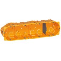 LEGRAND 080044Legrand Batibox alçıpan Buat Dörtlü - 8/10 modül - Derinlik:40mmLegrand Derinlik - 8-10 modül{ubercoelektromarket}