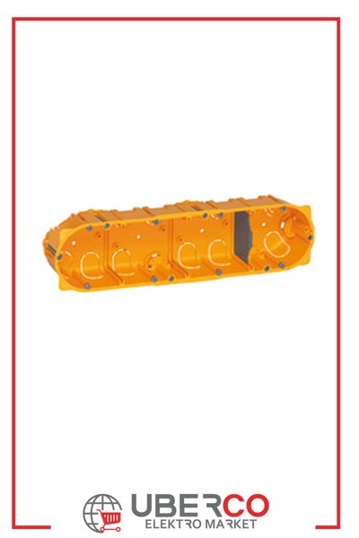 LEGRAND 080054Legrand Batibox alçıpan Buat Dörtlü - 8/10 modül - Derinlik:50mmLegrand Derinlik - 8-10 modül{ubercoelektromarket}