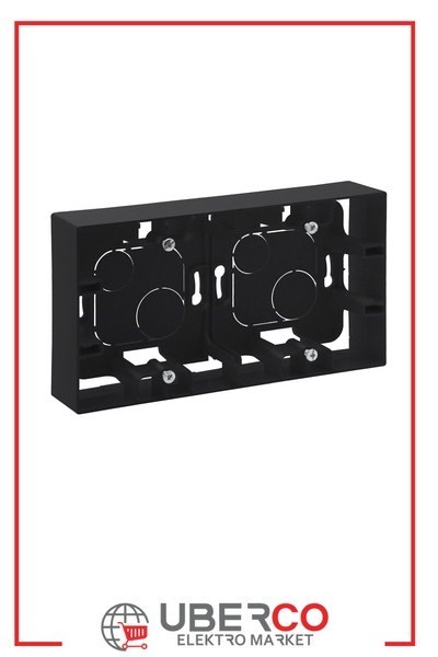 LEGRAND 768348Legrand Diğer Ürünler - İkili sıva üstü kasa - FümeLegrand Diğer Ürünler - İkili sıva üstü kasa - Füme{ubercoelektromarket}