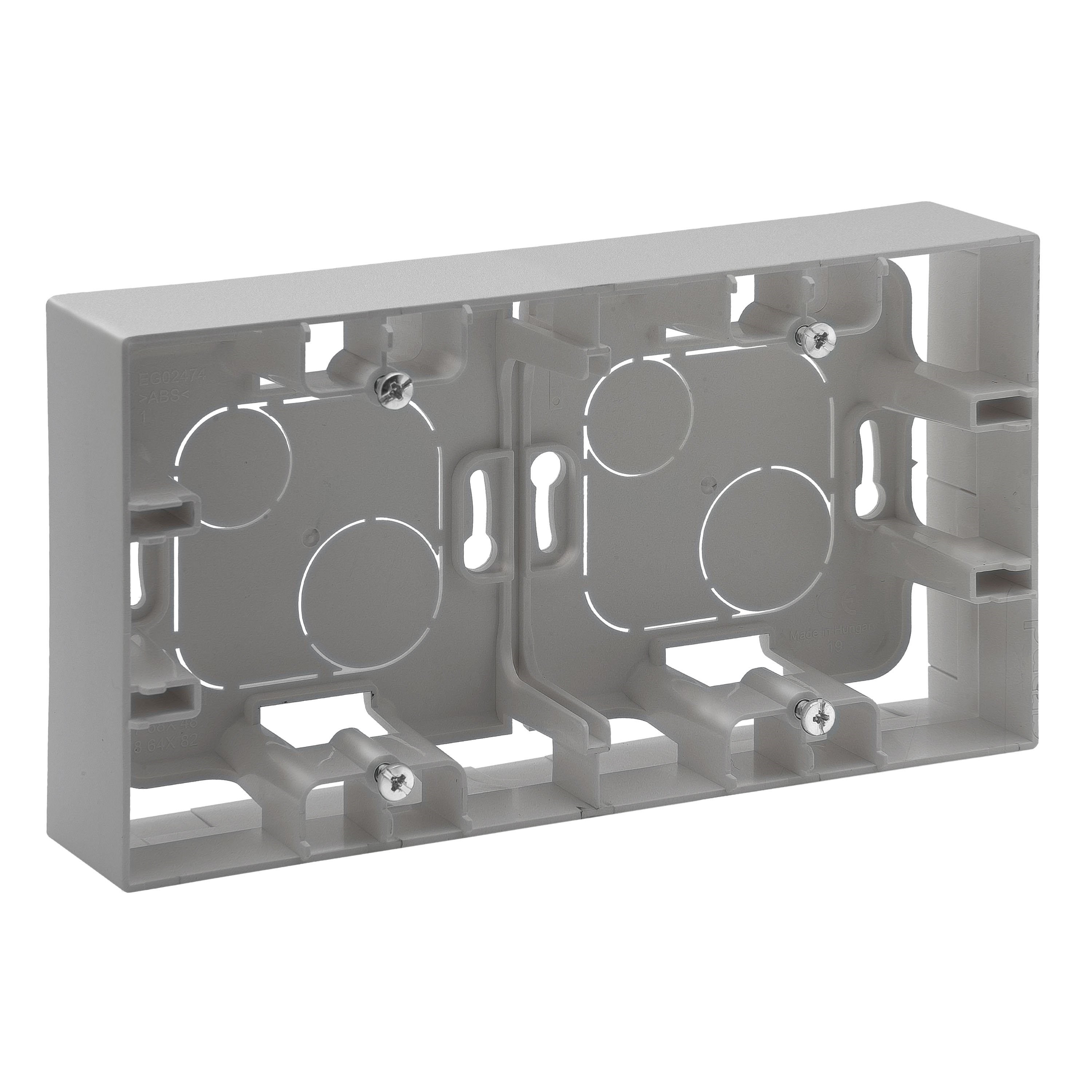 LEGRAND 768248Legrand Diğer Ürünler - İkili sıva üstü kasa - AlüminyumLegrand Diğer Ürünler - İkili sıva üstü kasa - Alüminyum{ubercoelektromarket}