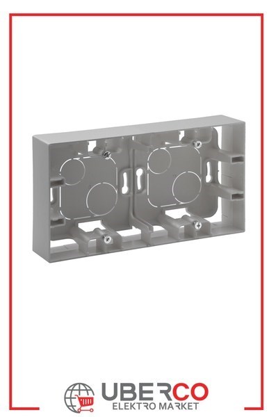 LEGRAND 768248Legrand Diğer Ürünler - İkili sıva üstü kasa - AlüminyumLegrand Diğer Ürünler - İkili sıva üstü kasa - Alüminyum{ubercoelektromarket}
