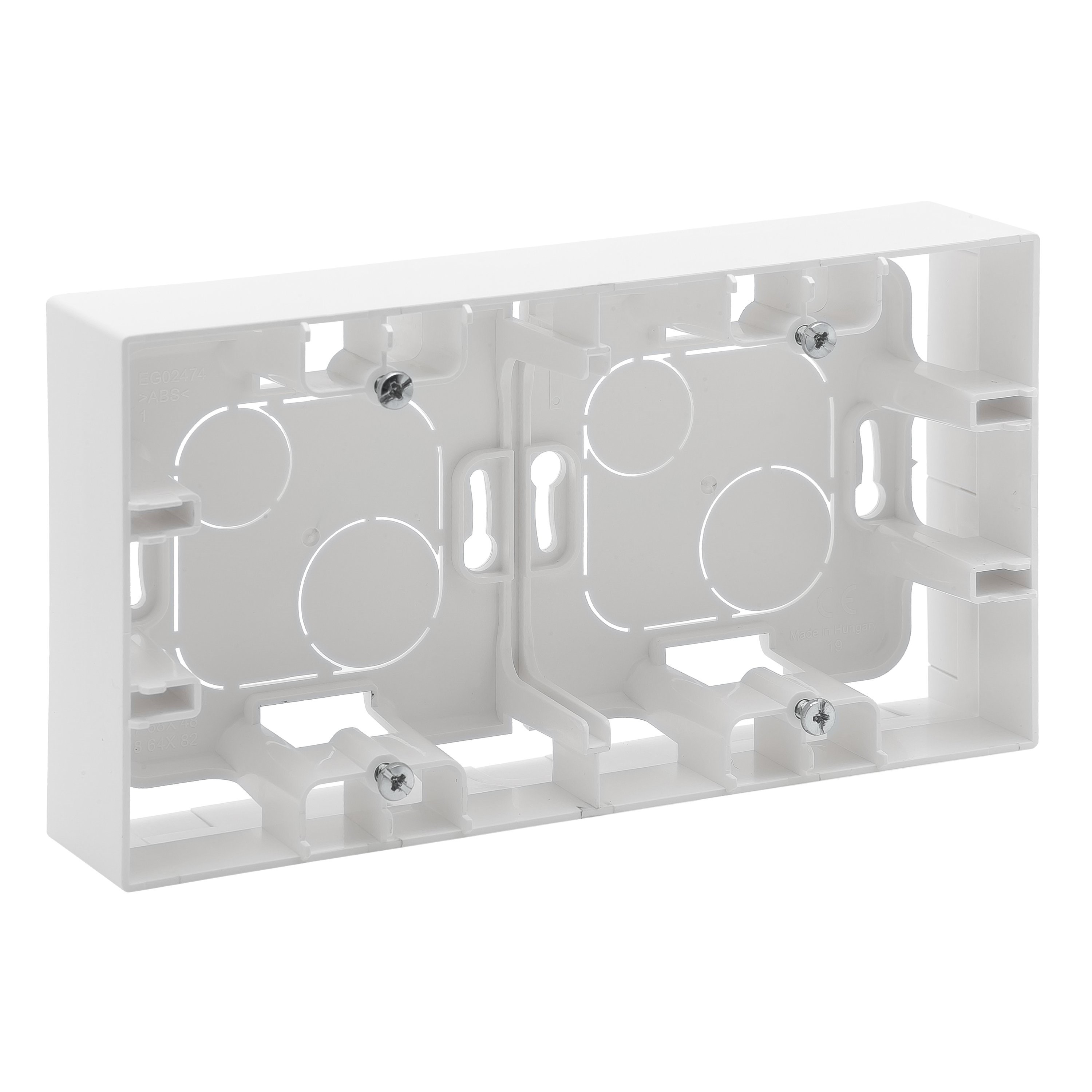 LEGRAND 768148Legrand Diğer Ürünler - İkili sıvaüstü kasa - Beyaz (7 681 48)Legrand Diğer Ürünler - İkili sıvaüstü kasa - Beyaz{ubercoelektromarket}