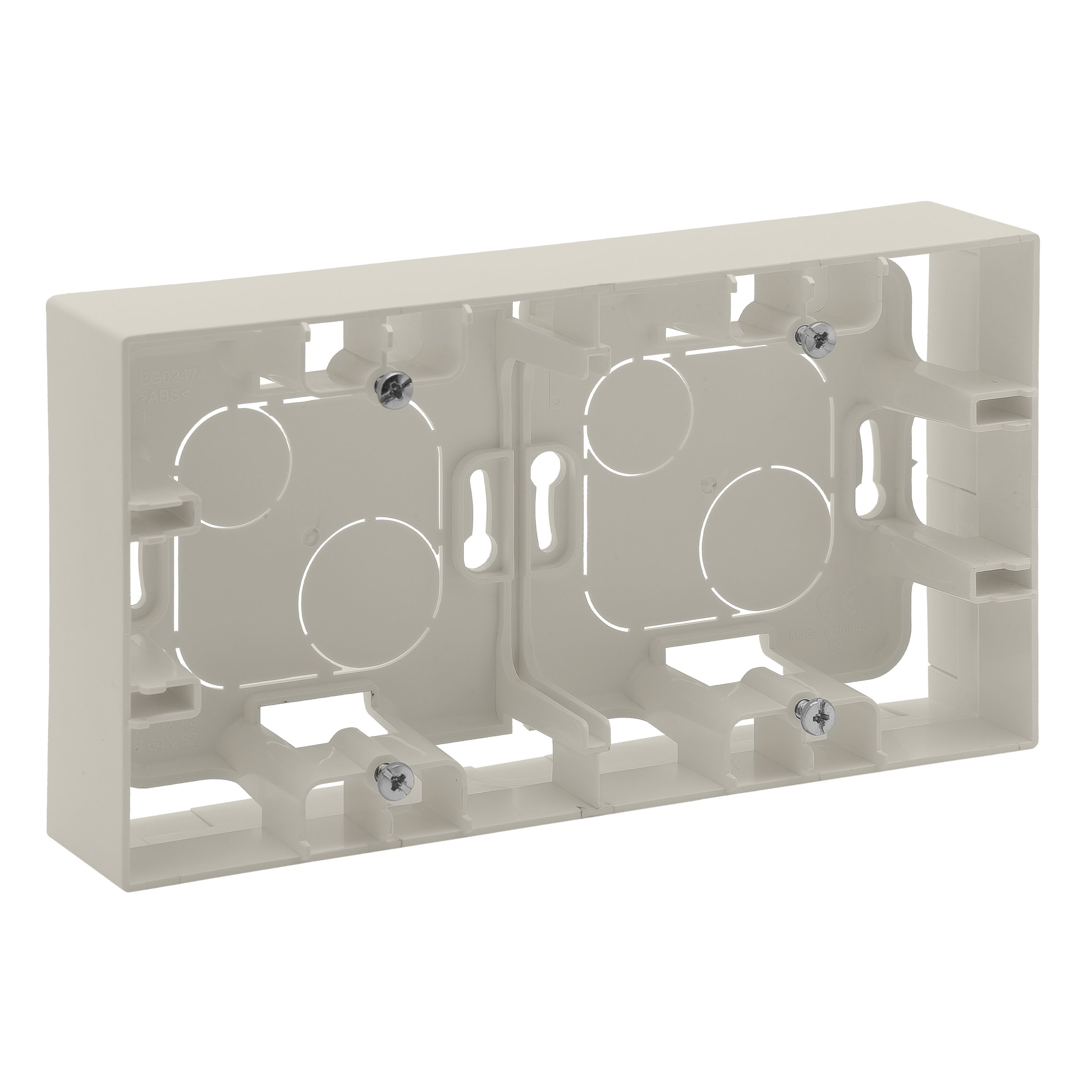 LEGRAND 768448Legrand Diğer Ürünler - İkili sıvaüstü kasa - KremLegrand Diğer Ürünler - İkili sıvaüstü kasa - Krem{ubercoelektromarket}
