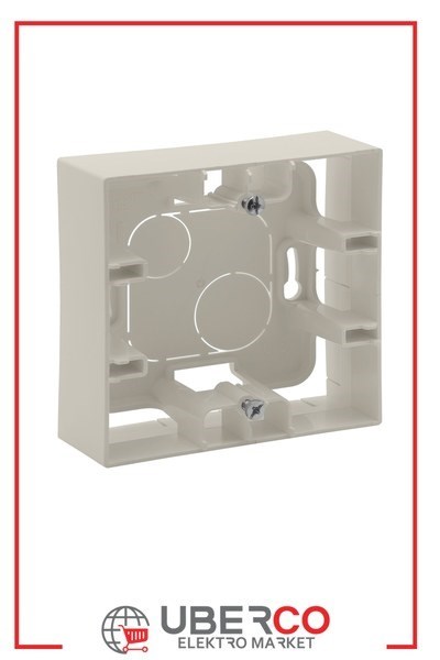 LEGRAND 768447Legrand Diğer Ürünler - Sıva üstü kasa - KremLegrand Diğer Ürünler - Sıva üstü kasa - Krem{ubercoelektromarket}