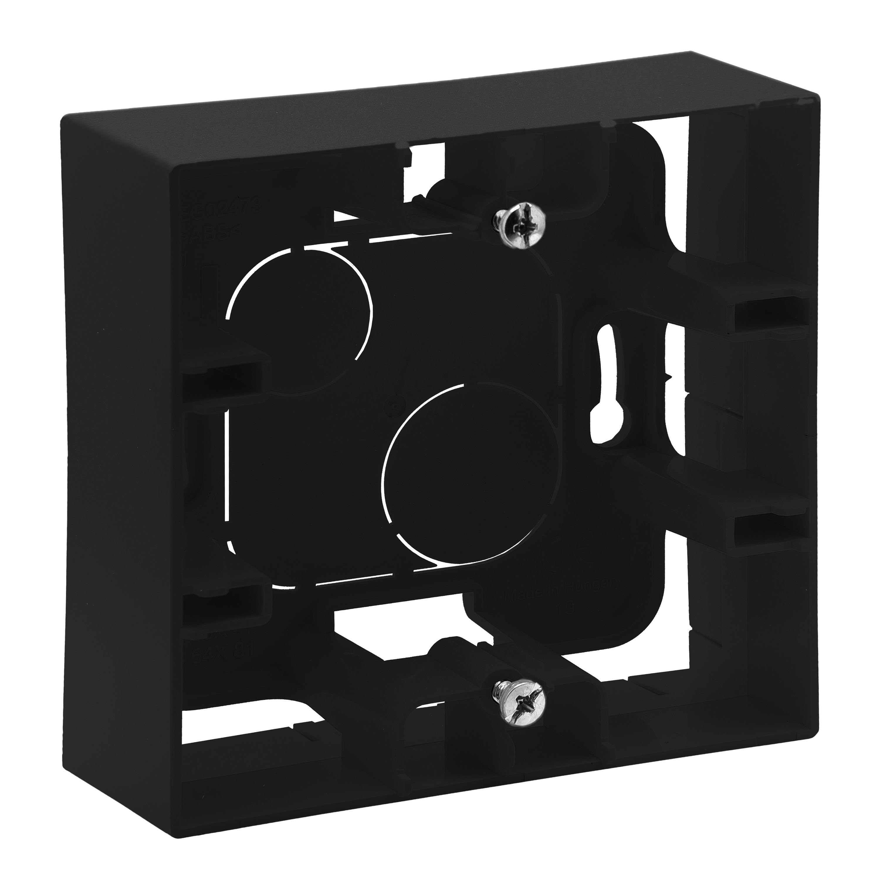 LEGRAND 768647Legrand Diğer Ürünler - Sıva üstü kasa - SiyahLegrand Diğer Ürünler - Sıva üstü kasa - Siyah{ubercoelektromarket}