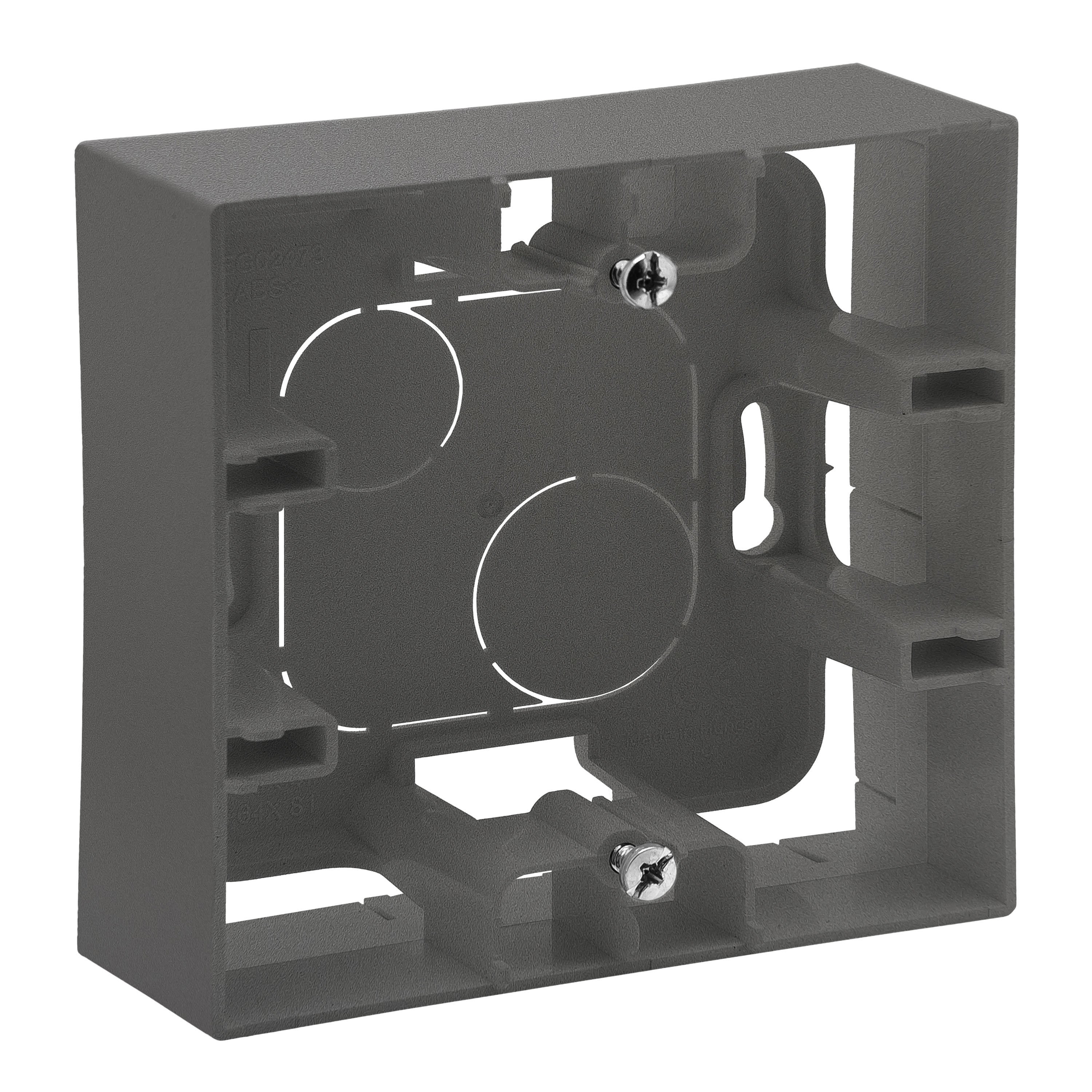 LEGRAND 768847Legrand Diğer Ürünler - Sıva üstü kasa - TitanyumLegrand Diğer Ürünler - Sıva üstü kasa - Titanyum{ubercoelektromarket}